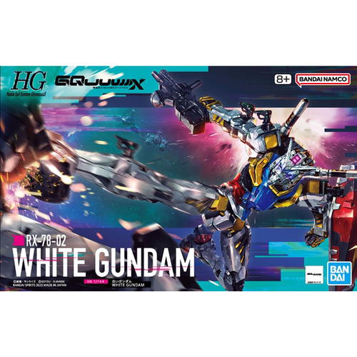 万代HG夸克斯白色高达