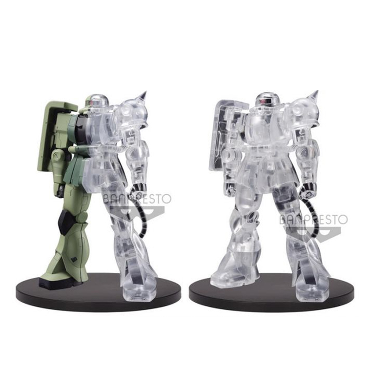 眼镜厂  内部结构 MS-06F Zaku 量产型 绿扎古 半透明 景品手办