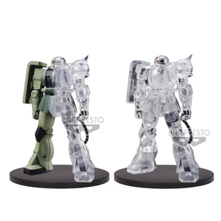 眼镜厂  内部结构 MS-06F Zaku 量产型 绿扎古 半透明 景品手办