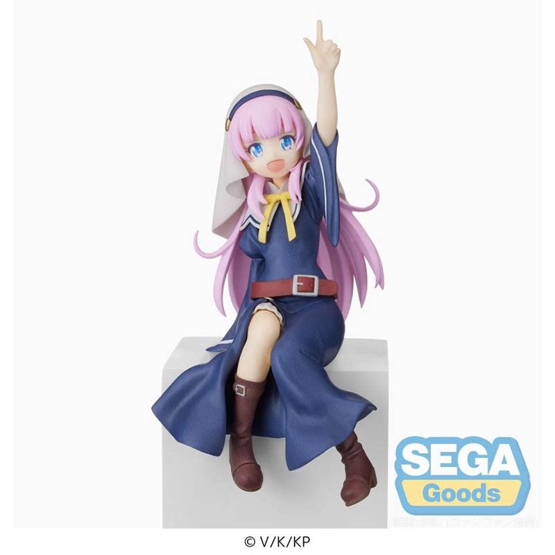 sega世嘉 成神之日 佐藤雏 修道服 压泡面 动漫周边 景品手办摆件