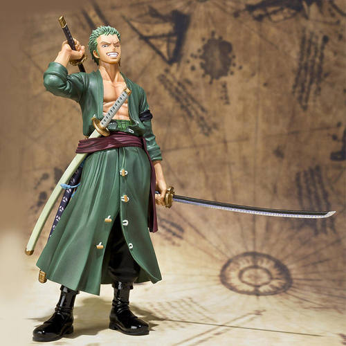 日版万代原装正品海贼王索隆手办