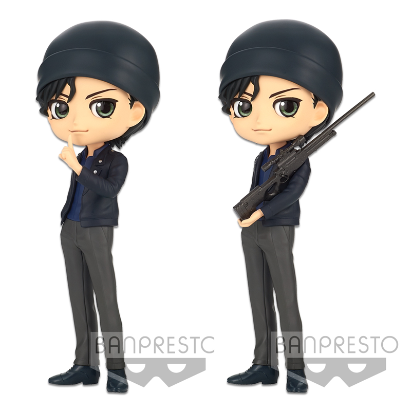 眼镜厂 名侦探柯南 q posket 赤井秀一 a款抬手 b款托枪 景品手办