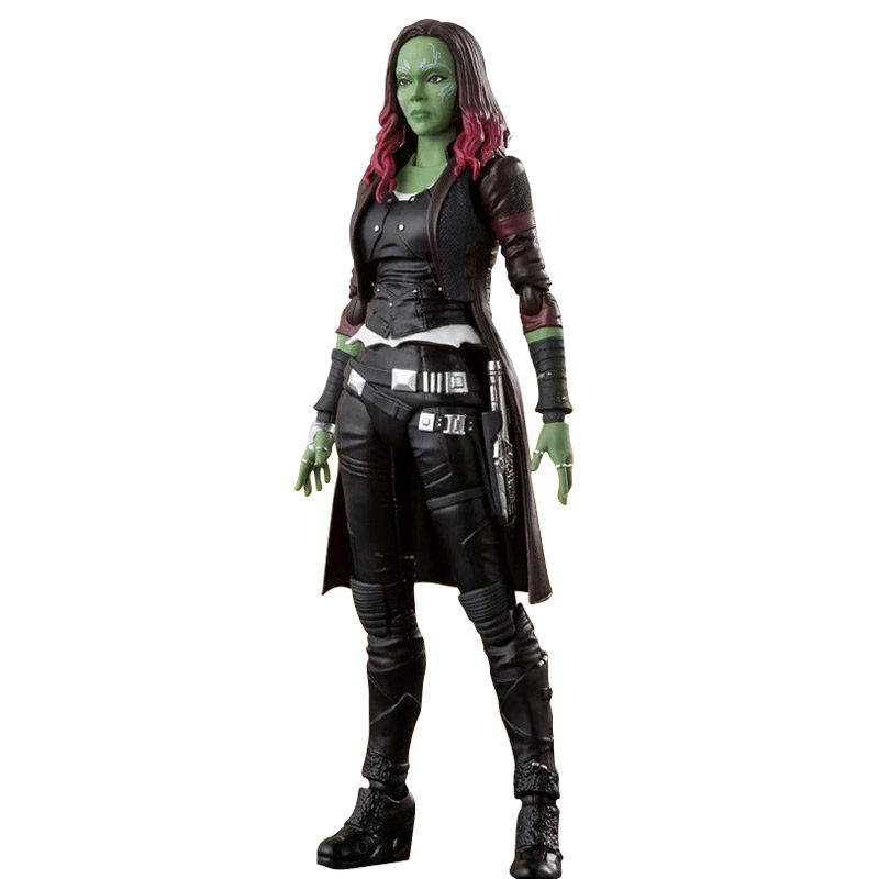 万代魂限定shf 卡魔拉 银河护卫队 复仇者联盟3 漫威可动人偶手办