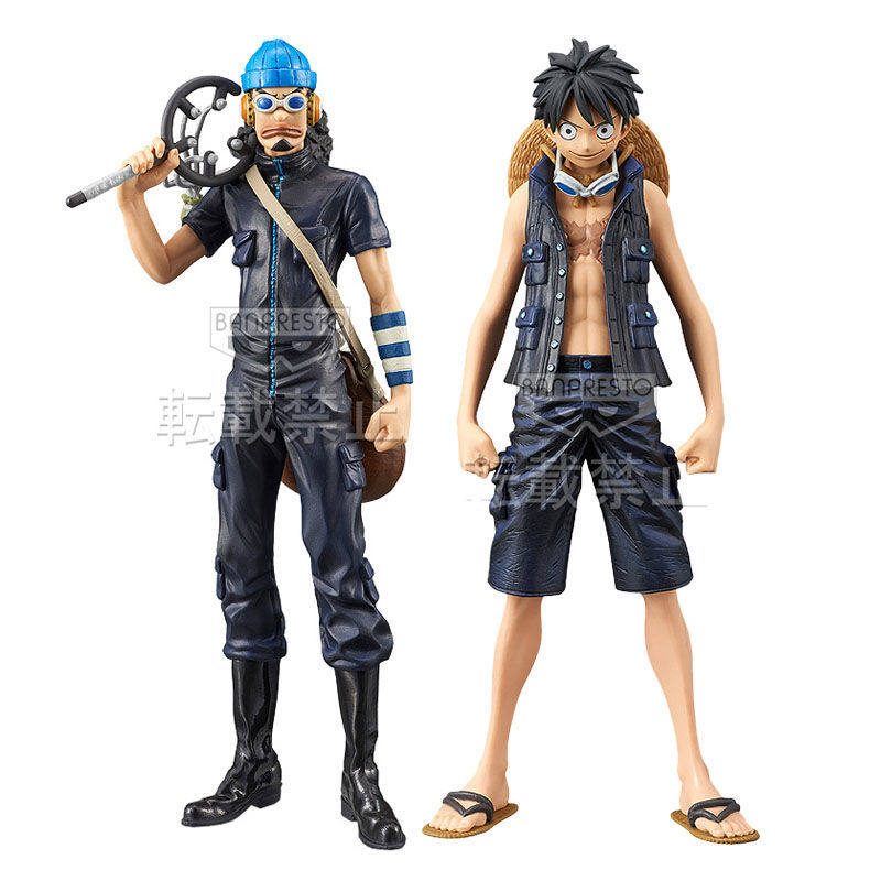 眼镜厂dxf海贼王伟大航路gold新剧场  路飞 乌索普 景品手办