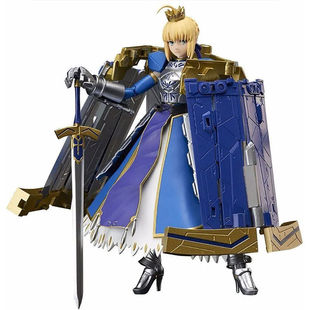 万代AGP塞巴Saber 莉莉 Lily 大剑 胜利之剑命运之夜Fate可动手办