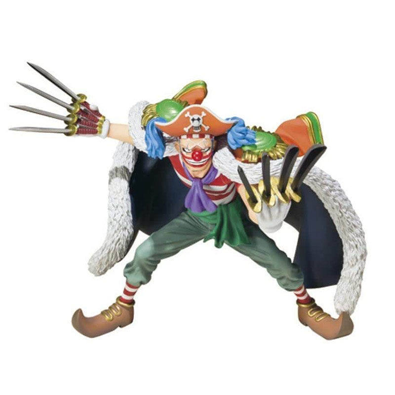 万代 figuarts zero海贼王 王下七五海小丑巴基 分裂果实手办