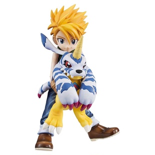 MegaHouse 数码宝贝 GEM 石田大和 加布兽 初版 带卡片特典 手办