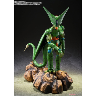 万代 SHF 沙鲁 cell 第一形态 七龙珠Z可动手办成品动漫周边