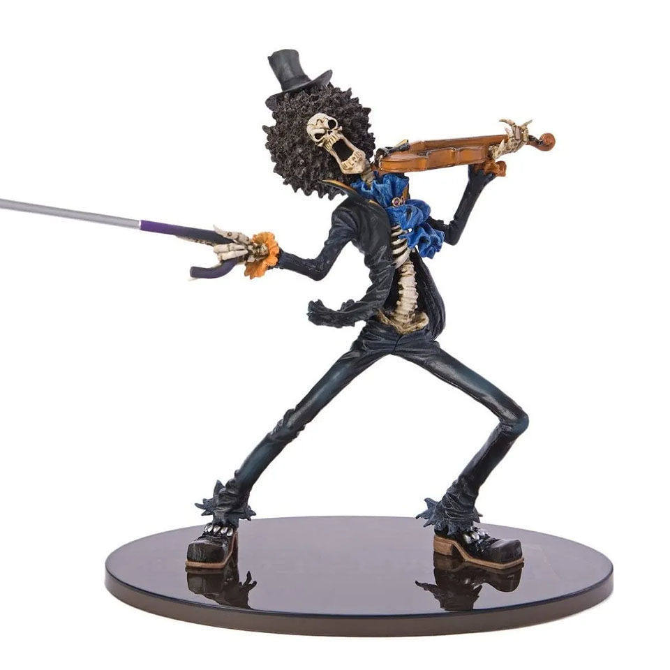 眼镜厂 sc造型造形王 海贼王顶上决战 骷髅头布鲁克 景品手办