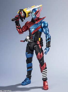 万代 SHF 创骑 BUILD 兔子坦克 平成世代版 假面骑士 可动手办