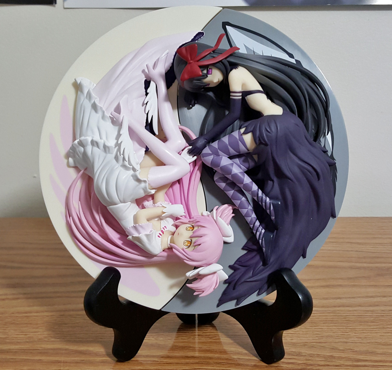 眼镜厂SQ 魔法少女小圆 晓美焰 恶魔 形态 睁眼闭眼 景品手办