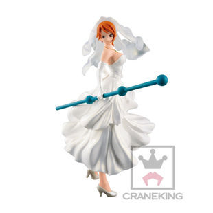 眼镜厂 SC造形王  海贼王 顶上决战4 婚纱礼服 娜美 景品手办