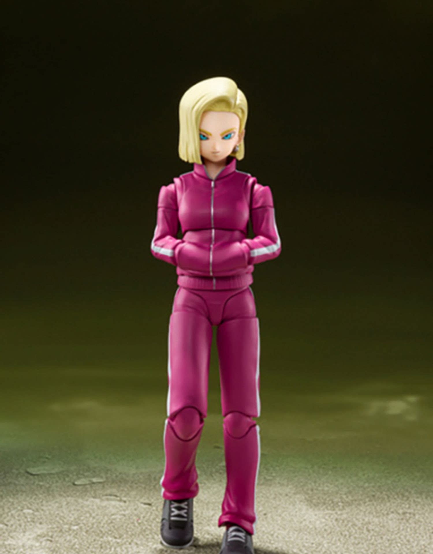 万代 魂限 shf 七龙珠 人造人18号 宇宙大会篇 可动人偶手办