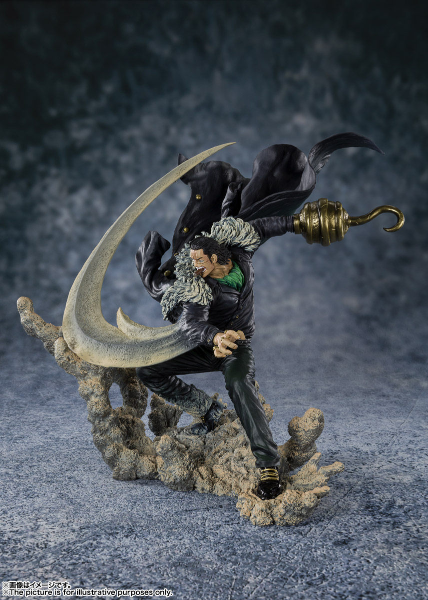 万代 Figuarts Zero 战斗版 老沙 沙鳄 海贼王顶上决战手办