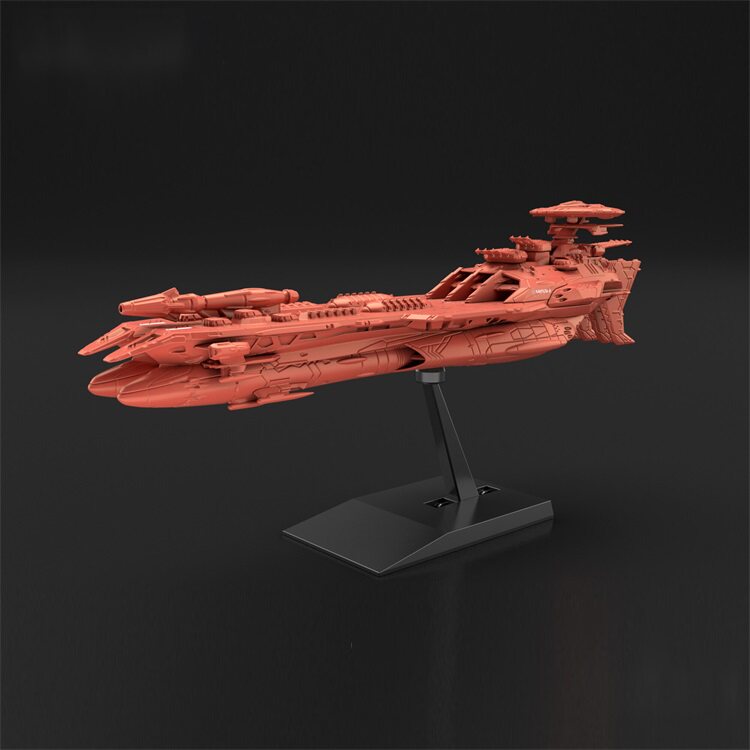 万代 机械收藏集 宇宙战舰  迪拉斯三世 拼装 模型