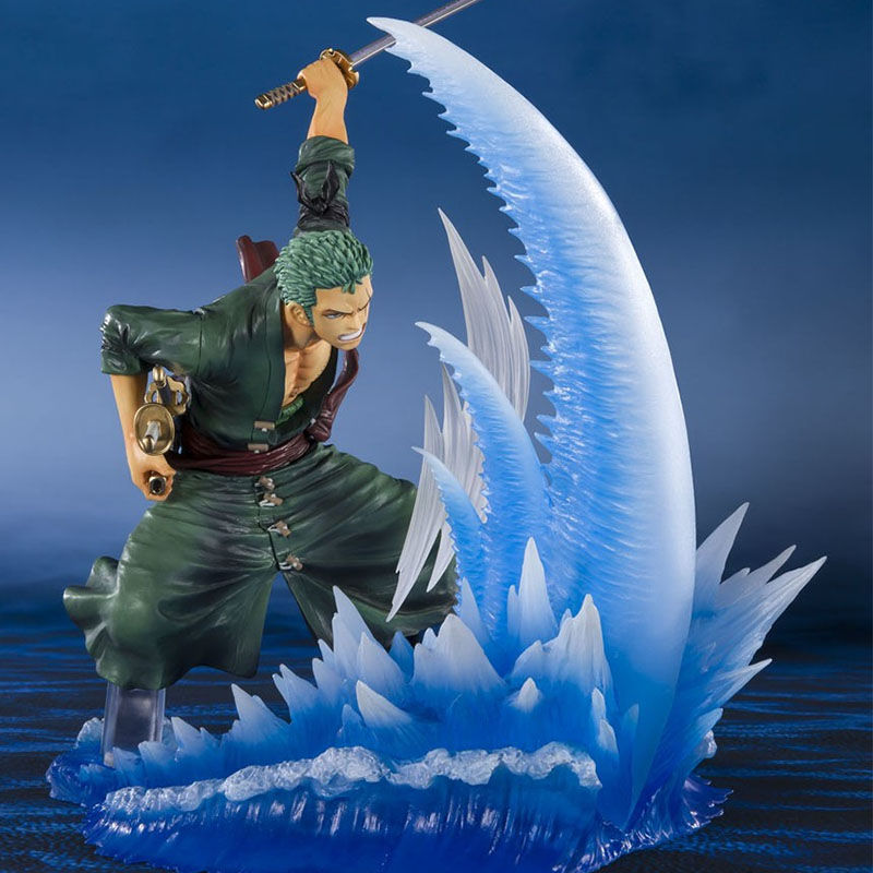 万代海贼王厄港索隆激战手办