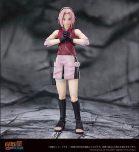 万代 火影忍者 疾风传 SHF 春野樱 小樱新素体 可动手办 动漫周边