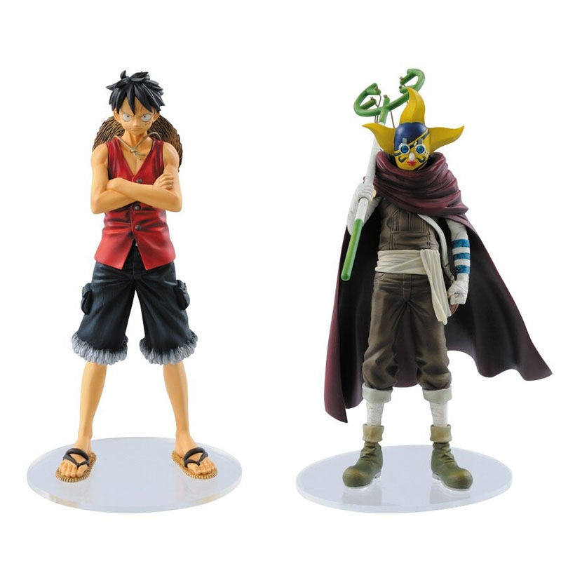 眼镜厂  ds场景 海贼王 司法岛 路飞 乌索普 景品手办