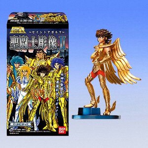 万代 圣斗士星矢 星矢 冰河 撒加 卡妙 阿鲁迪巴 雕像 盒蛋