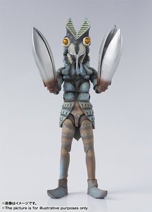 万代 SHF 初代奥特曼 怪兽 巴尔坦星人 外星人 可动成品手办