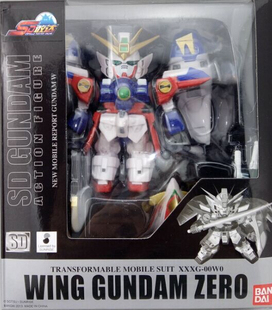00W0 万代 XXXG ZERO 飞翼敢达零式 GUNDAM SDGO敢达 SING