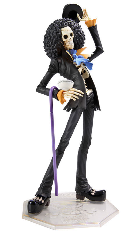 megahouse mh pop 海贼王 pop neo-6 骷髅头 音乐家 布鲁克 手办