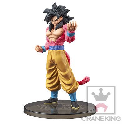 眼镜厂dxf 七龙珠 超4 黑发孙悟空 英雄heroes卡片 景品手办