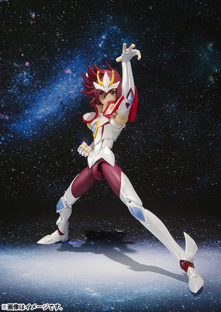 万代 shf 圣斗士星矢欧米伽 青铜圣斗士 天马座 光牙 可动手办