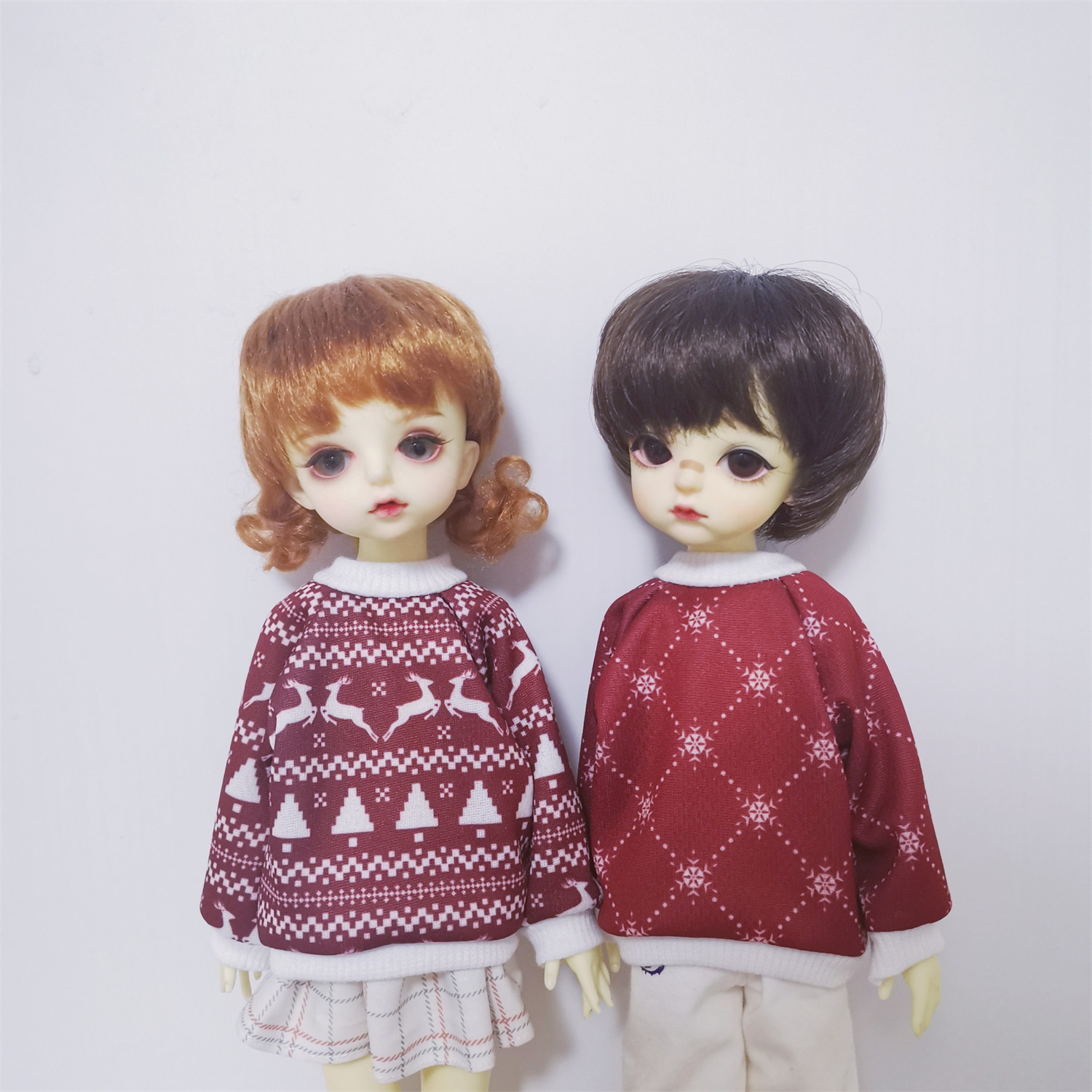 樱桃酱 定制ob兵人小布BJD6分8分viya娃娃衣服新年圣诞卫衣松树,模玩/动漫/周边/娃圈三坑/桌游,BJD/SJD/胶皮/OB娃娃,淘宝优惠券,粉丝福利购,淘宝优惠卷