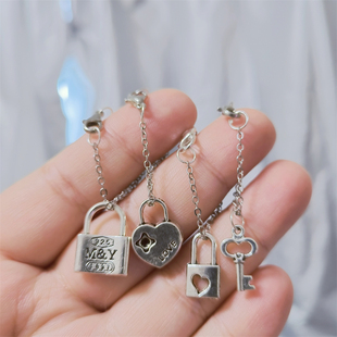 尺寸定制BJD4分6分8分12分ob11小布ob24微缩项链首饰饰品爱心锁