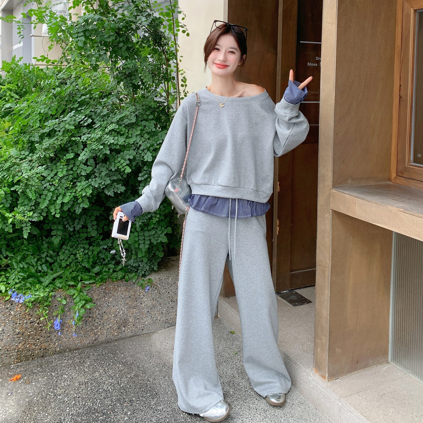 有货卫衣套装2b193-2701-P175-K258,女装套装/套裙,2B193