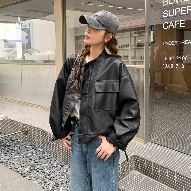 新款皮衣2b193-5831-P145-K238,女装短外套,2B193