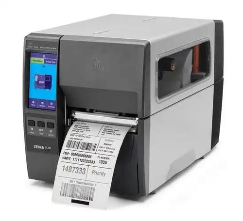 Zebra斑马ZT211/ZT231工业级标签打印机铜版纸合成纸吊牌打印机