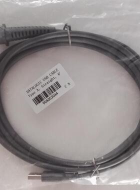 Datalogic扫描枪数据线QD2130 GD4130/4430USB线GM4130串口线国产