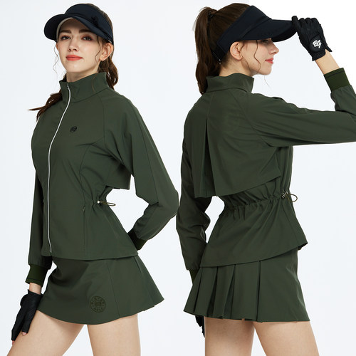 BG高尔夫女装风衣外套防风防泼水