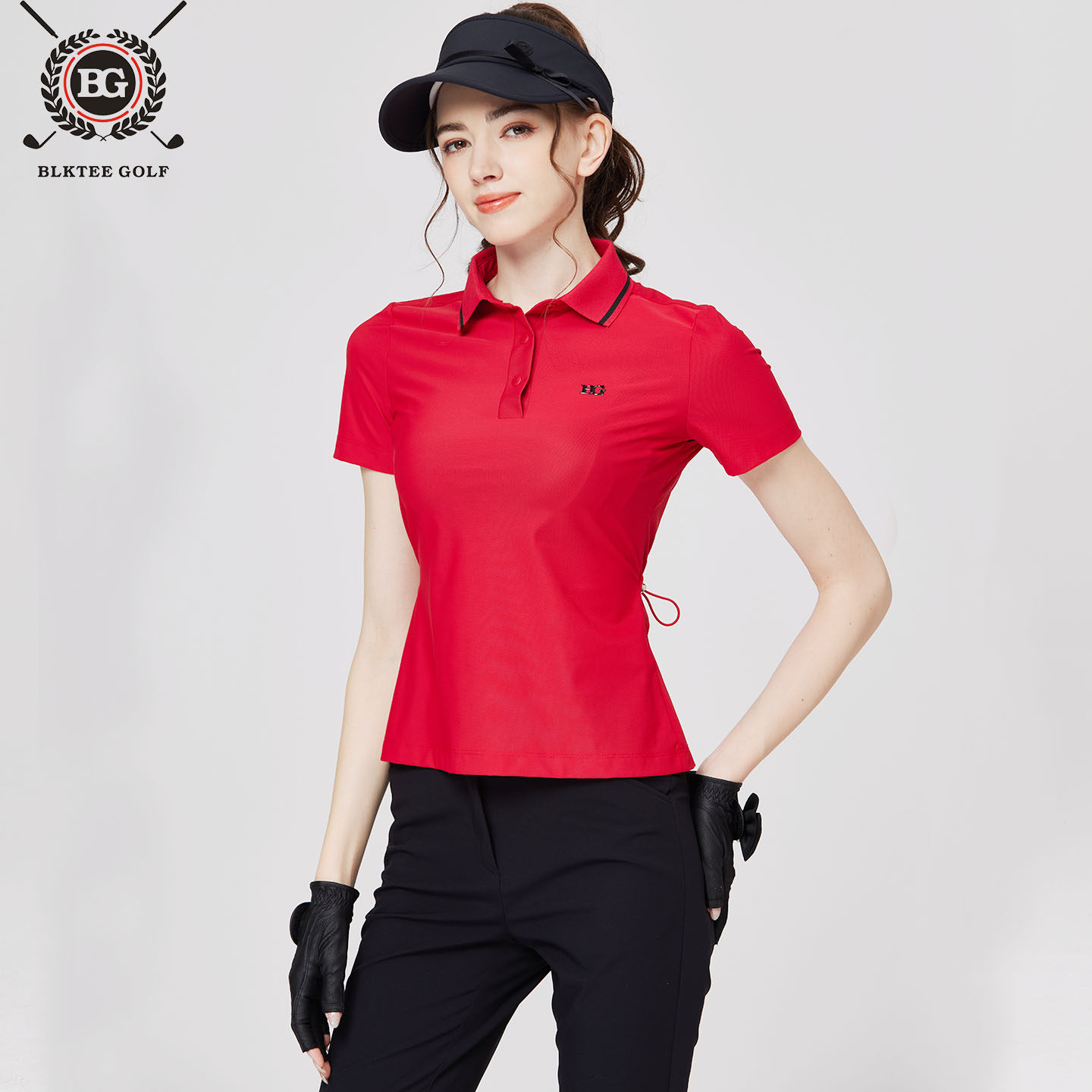 BG春夏高尔夫球服装女上衣短袖T恤韩版速干透气女士运动POLO球衣