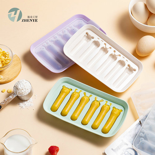 百战天虫耐高温硅胶可蒸煮辅食儿童香肠模米糕模具Sausage Mould