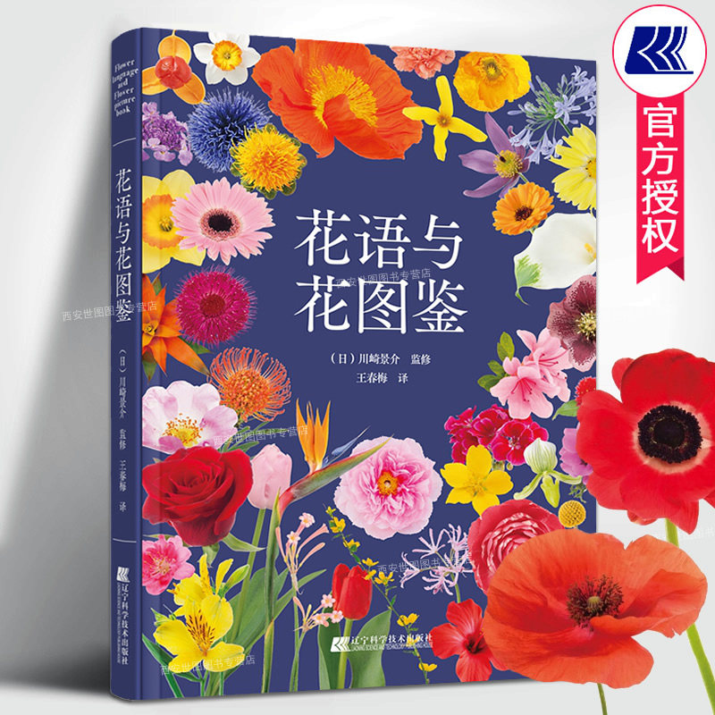 花语与花图鉴 川崎景介著王春梅译 花语大全花艺装饰花卉摆台插花常见花卉的特征花语由来文化故事花文化物语 辽宁科技出版社