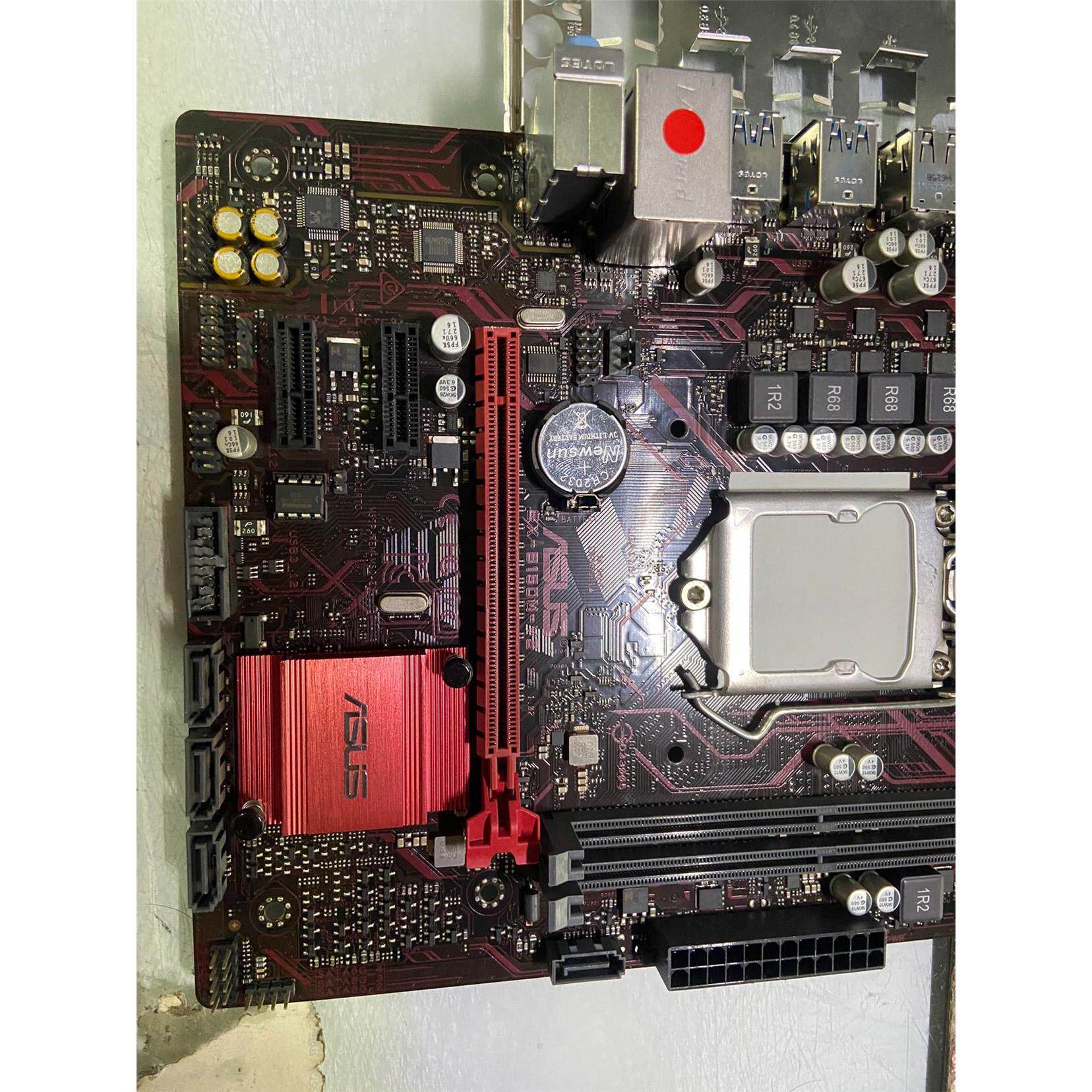 华硕ex-b150m-v3 实物图 全好