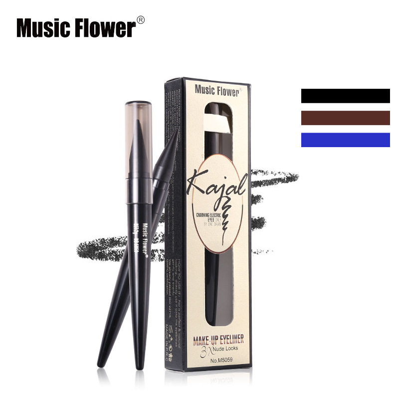 Music Flower 防水眼线膏彩色不晕染眼线胶笔虾皮热卖款