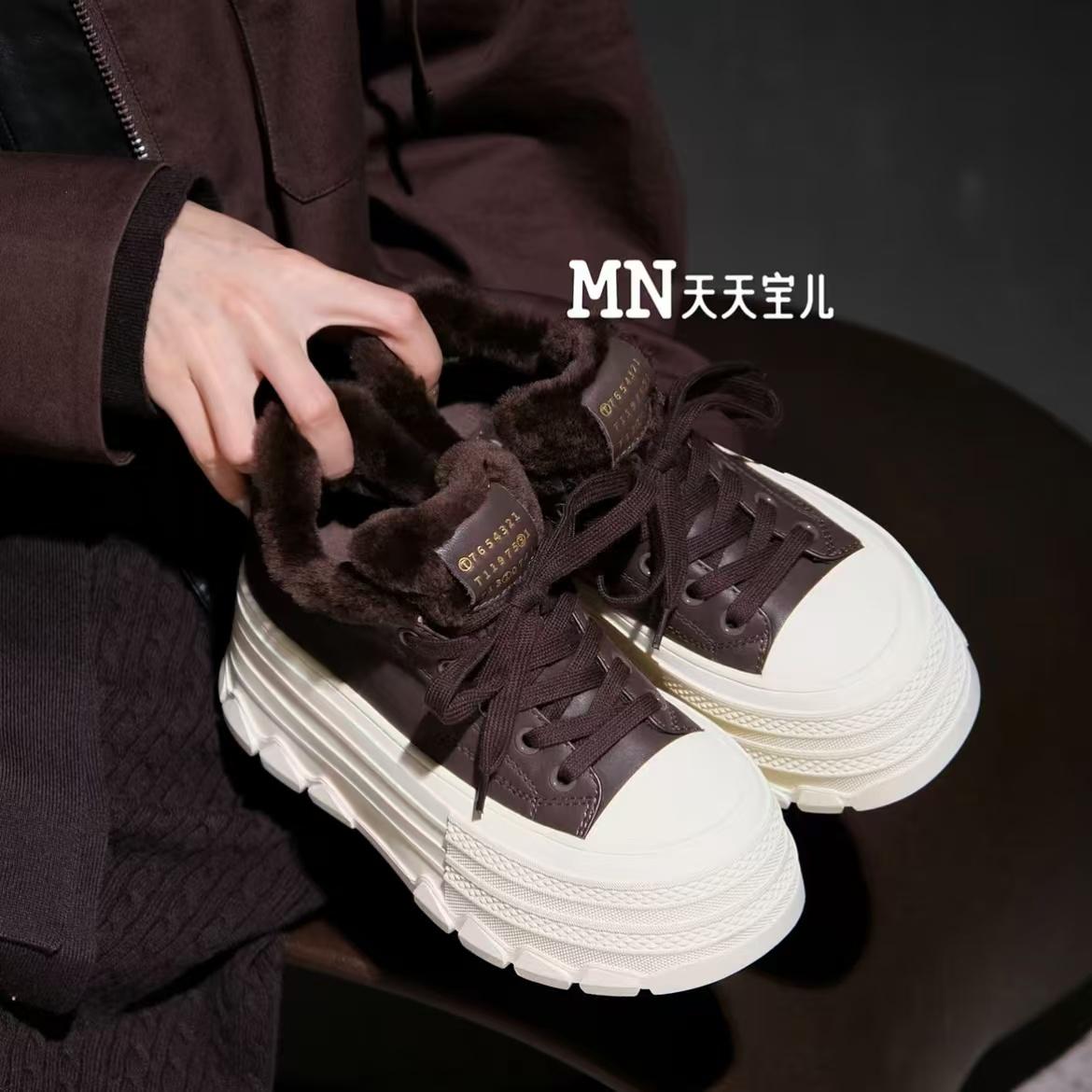 MISSNINETY2024冬季新款休闲板鞋