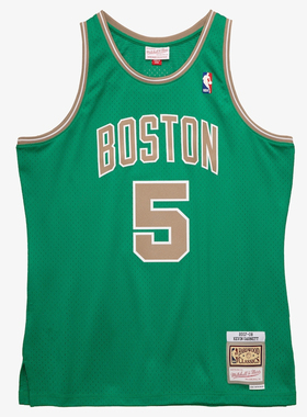 正品MN复古 07-08 凯尔特人队 凯文.加内特绿色 NBA SW球迷版球衣