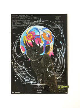 镭射回忆 幻彩镭射版数画 EN A-works