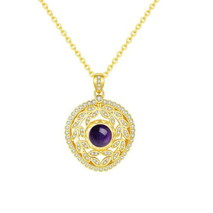 新款镶锆石树叶半孔珠子吊坠珠空托针粘珍珠项链扣头DIY饰品配件