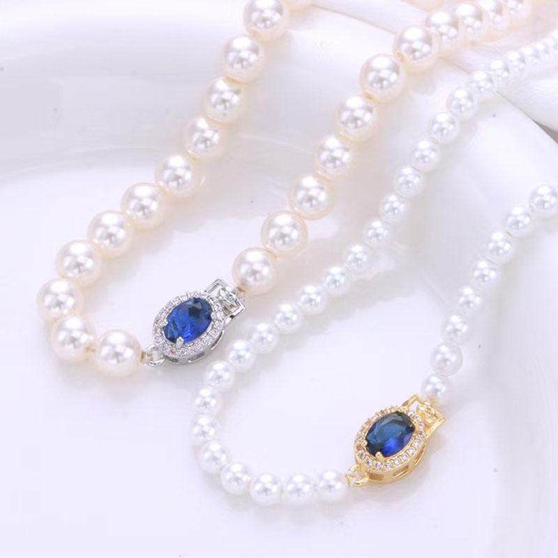 14K包金镶嵌蓝锆石椭圆型蛋形珍珠项链扣头插片扣diy手链扣万能扣,饰品/流行首饰/时尚饰品新,扣,淘宝优惠券,粉丝福利购,淘宝优惠卷