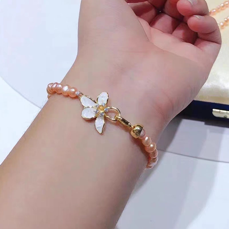 珍珠项链扣头手链毛衣链扣子