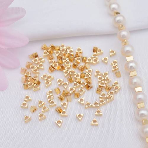 小金珠碎银子隔珠散珠三角形珠子