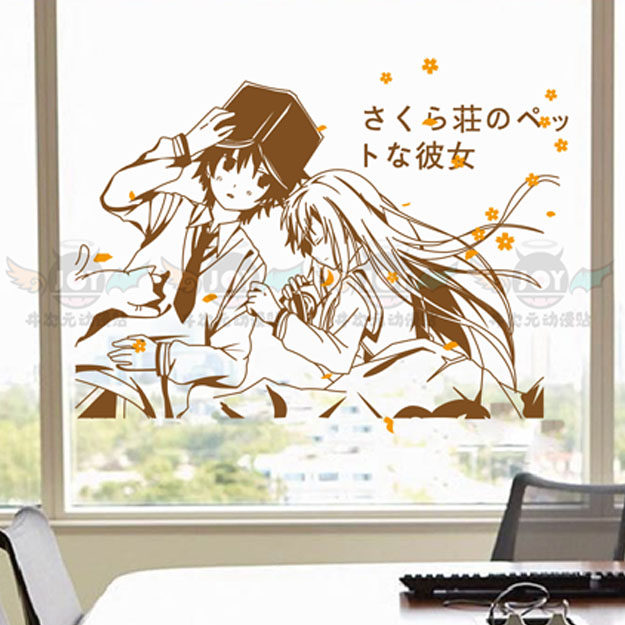樱花庄的宠物女孩 椎名真白 周边 海报 墙贴 车贴 壁纸 宿舍装饰