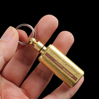 Подлинный муссон Jifeng Pure Copper Portable Meeting Oil Pot может быть оснащен Zippo Zoro Meizhi Ligher Special Oil Pot