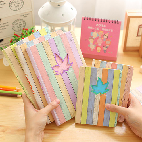 金谷小清新风随身迷你彩页日记本